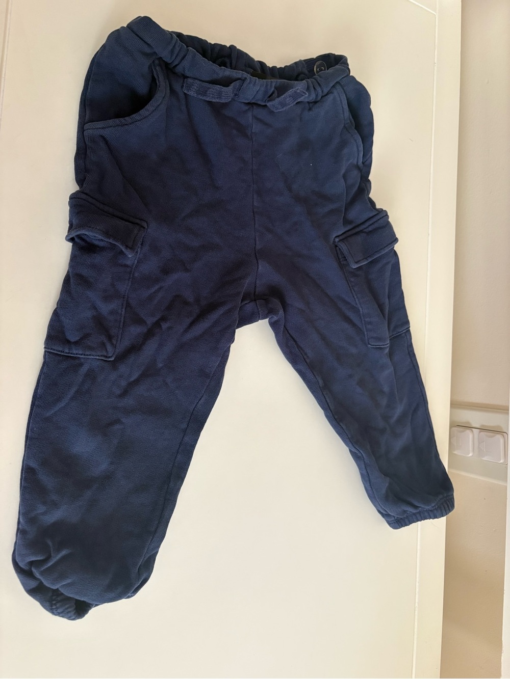H&M Navy Cargo Sweatpants for Kids